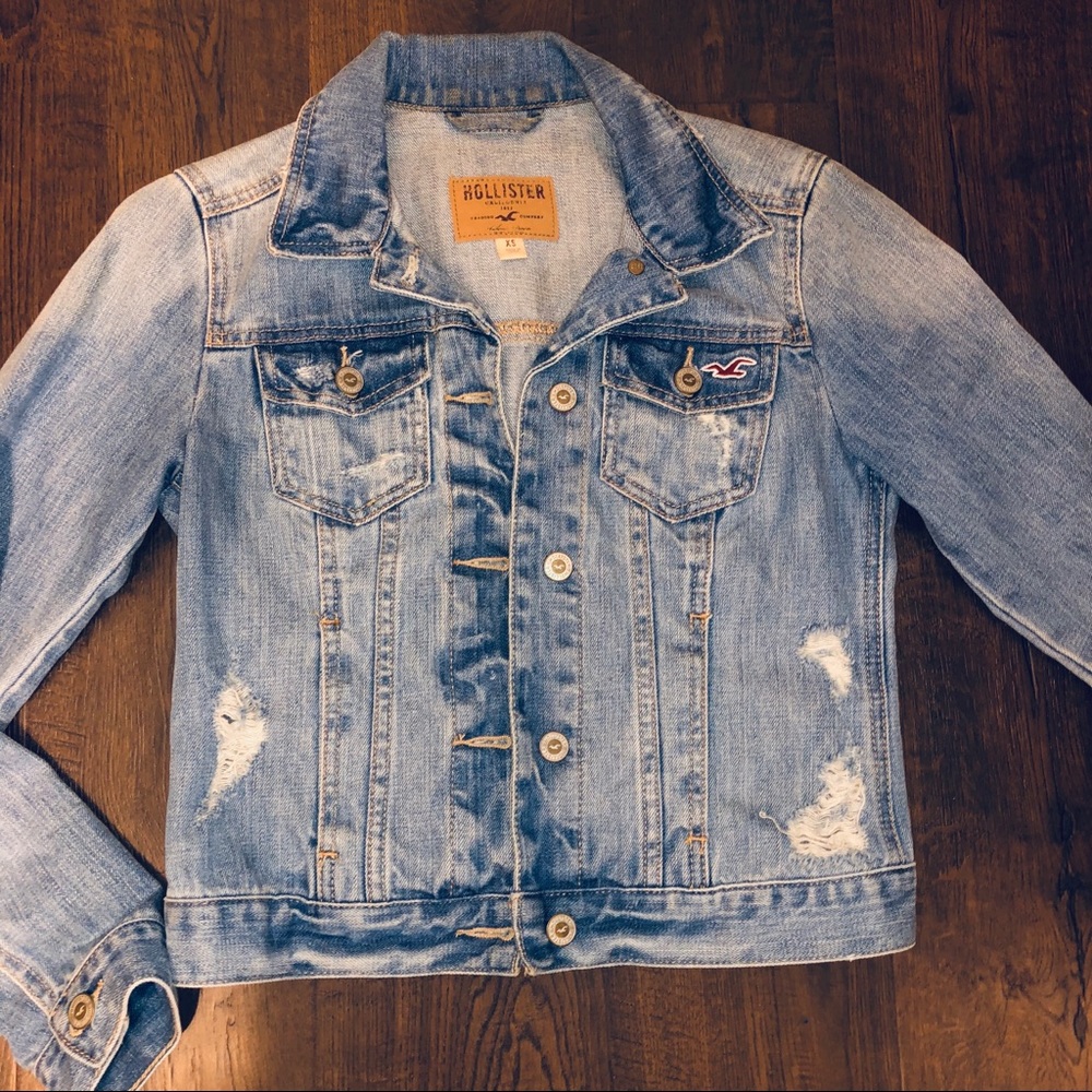 Hollister Denim Jean Jacket - Medium Wash